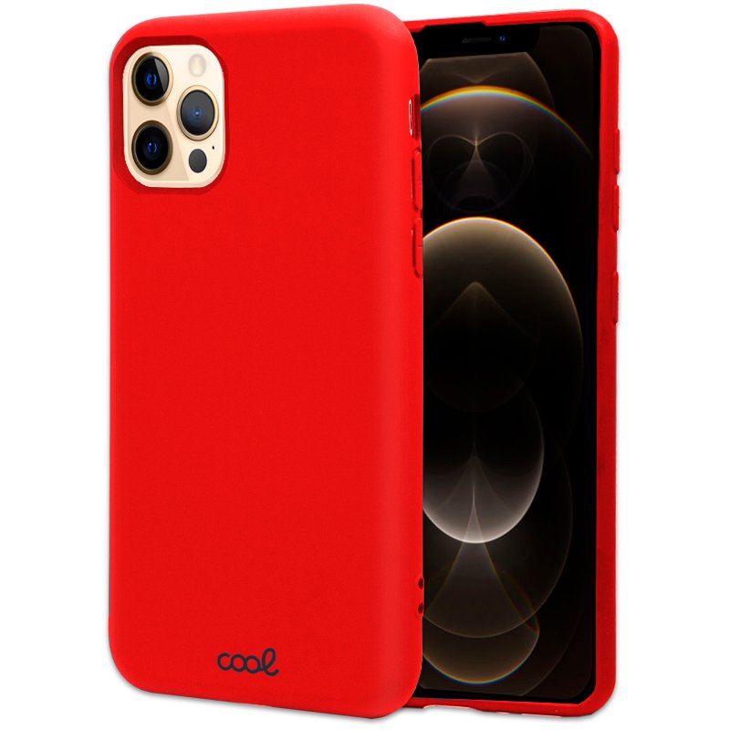 Carcasa COOL para iPhone 12 Pro Max Cover Rojo - Área Informática