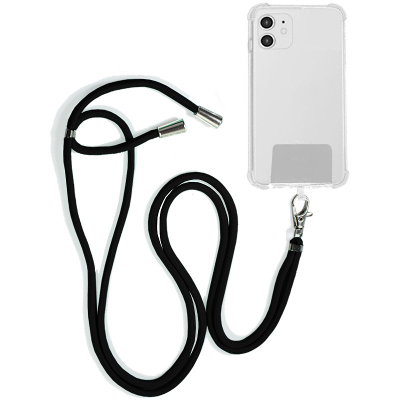 Cordón Colgante COOL Universal con Tarjeta para Smartphone Negro - Área  Informática